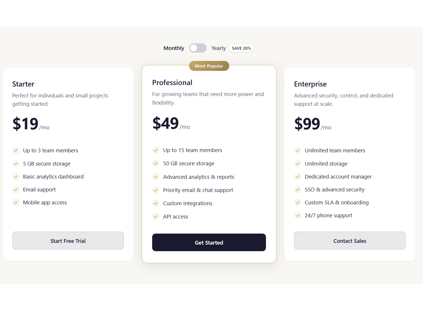 Featured Plan Highlight